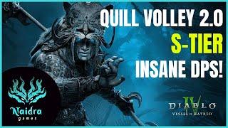 Diablo 4: Insane OP Quill Volley 2.0 Endgame Max DPS