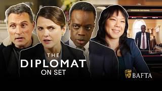 Behind The Scenes of The Diplomat Season 2: Filming Ending, Kate & Dennison, Upping Stakes | BAFTA