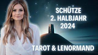 Schütze 2. Halbjahr 2024 *Glückliche Veränderung in Liebe & Beziehungen* Tarot Lenormand