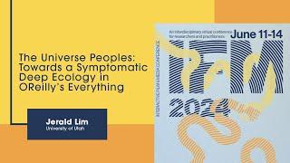 #IFM2024 | "The Universe Peoples: Towards a Symptomatic Deep Ecology (...)" by Jerald Lim