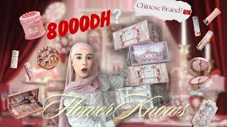 8000درهم على قبل ماكياج من شينوا؟ Flowerknows haul+GRWM🪽 #grwm #flowerknows