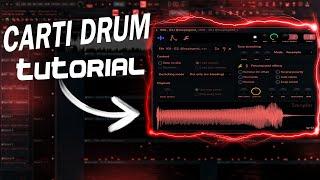 Making Evil Playboi Carti Beat by Using My New Drum Kit | Drum Tutorial