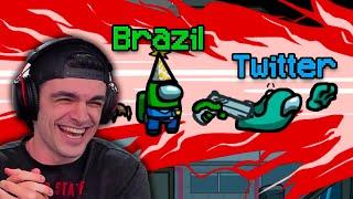 Among Us but Brazil Has No Twitter | Cellbit | Foolish | Karma Extra