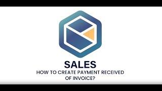 OSW - Sales - How to Create Payment Received?