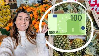 Cost of Living in ITALY. Italian Supermarket Haul: What I Got for 100 Euros