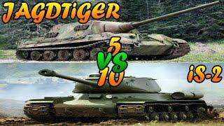 Men of War Assault Squad 2 - 5 Jagdtiger vs 10 IS-2 - Heavy Tank Battle! - Editor Scenario #32