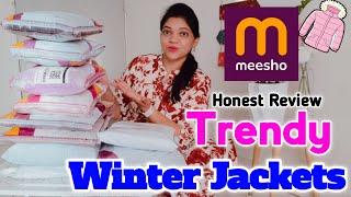 Meesho Trendy Winter Jackets Haul Shrug Sweatshirt| Affordable Winter Collection From Meesho #Meesho