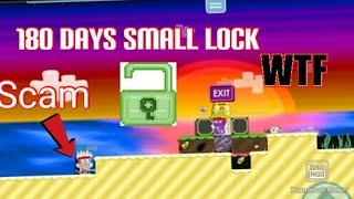 BREAKING 180 DAYS SMALL LOCK | GOT SKEM? WTF!         GROWTOPIA 2020