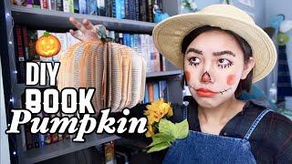 DIY BOOK PUMPKIN 