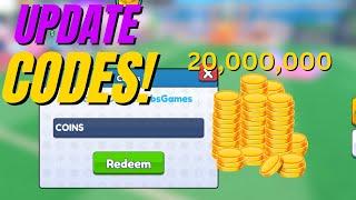 *NEW* UPDATE! COINS* CODES! []Goal Kick Simulator ROBLOX