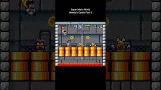 Wendy's Castle Part 2 SMW #supermarioworld #retrogaming #snes #nintendo #mario #retro #supermario