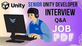 Senior Unity Developer Job Interview Question & Answer for Game Developer / Metaverse Dev ( Ep. 03 )