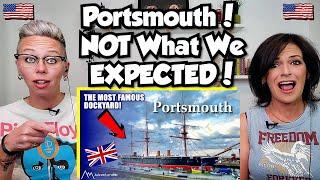 American Couple Reacts: Exploring Portsmouth, England Old Town & Dockyards | The Lost History!