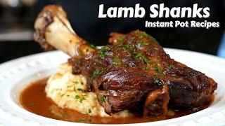 Tender & Delicious Braised Lamb Shanks | Instant Pot Recipes