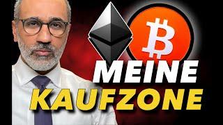 Bitcoin, Ethereum, Doge und Solana: Das sind meine Kaufzone