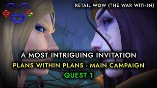 A Most Intriguing Invitation Quest WoW The War Within