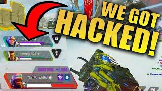 Our ENTIRE TEAM got HACKED | Apex Legends