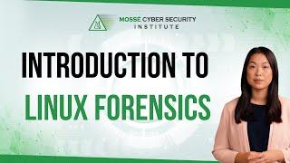 Introduction to Linux Forensics