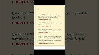 TESTOUT NETWORK PRO SEMESTER 1 FINAL EXAM