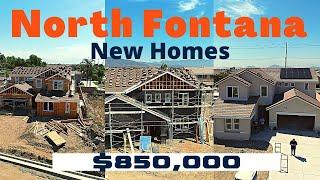 Buying a New Build Home in North Fontana: $850,000: 5 bedroom 3 bath. Living in SoCal w/ Cedeno