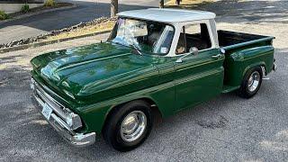 Early Release Test Drive 1966 Chevrolet C-10 Step side Pickup $24,900 Maple Motors #2806