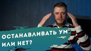 Нужно ли останавливать ум?