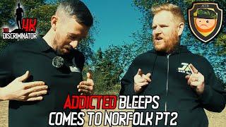 ADDICTED TO BLEEPS COMES TO NORFOLK PART 2 METAL DETECTING UK