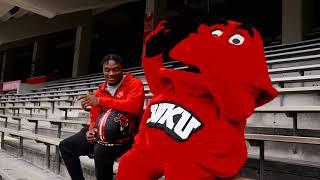 WKU Football Big Red’s Eyes Helmet Reveal 