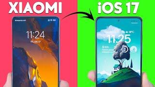 Convert XIAOMI into iOS 17  - HyperOS LockScreen Theme!