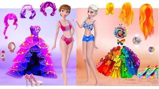 Fashion Update for Disney Princesses: Elsa, Anna, Ariel & Rapunzel!! | Style wow