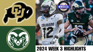 Colorado vs Colorado State | Full Game Highlights | 2024 College Football Highlights