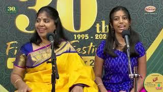 Kiranavali & Akshara Samskriti (Vocal Concert) – Mudhra’s 30th Fine Arts Festival