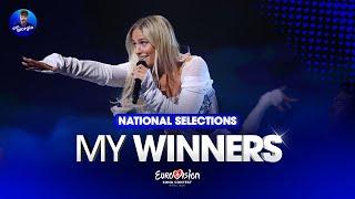 Eurovision 2025: National Selections - My Winners