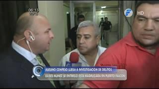 Procedimiento de detenión de Ulises Núñez