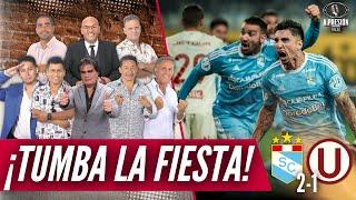 ¡TUMBA LA FIESTA! Sporting Cristal 2-1 Universitario