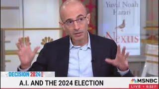 AI, 2024 Elections & Fake Humans | Yuval Noah Harari on Morning Joe