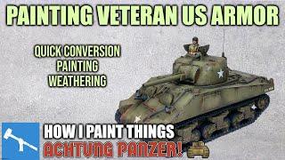 Painting United States Tanks - Colour Modulation Without an Airbrush [How I Paint Things]