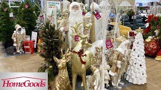 HOMEGOODS CHRISTMAS TREES CHRISTMAS DECORATIONS DECOR SHOP WITH ME SHOPPING STORE WALK THROUGH