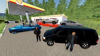 Our Gas Station is Getting Robbed | Farming Simulator 22