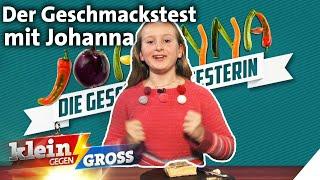 Feinschmeckerin Johanna (10) erkennt Käsesorten aus aller Welt am Geschmack! | Klein gegen Groß