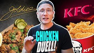 KFC im HÄRTETEST| Berlins FAST FOOD KÖNIG „Goldies“ vs KFC