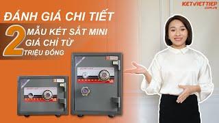 két sắt Việt Tiệp mini khóa cơ kích thước nhỏ gọn chống cháy
