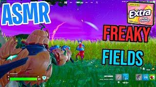 ASMR Gaming  Fortnite Freaky Fields! Relaxing Gum Chewing  Controller Sounds + Whispering 