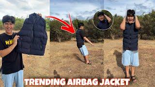 VIRAL AIRBAG SAFETY JACKET IN TIKTOK(GRABE TONG GINAWA KO!!?)