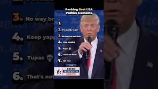 Ranking Best USA Politics Moments  #shorts