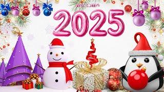 اجمل تهنئة بمناسبة راس السنة 2025  Happy New Year 2025  اغاني راس السنة 2025  اغنية راس السنة