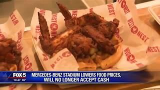 Mercedes Benz Stadium lowers food prices