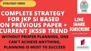 JKP SI EXAM FULL STRATEGY AND CLASSES ON CRACKJKSSBEXAM | STUDY MATERIAL |  EVERYTHING YOU NEED