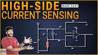 How to Design a HighSide Current Sensing Circuit using Opamp? Opamp Highside current sensing circuit