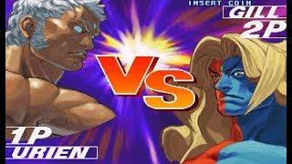 Urien Vs Gill SF3: 3rd Strike on Hardest Difficulty (Japanese Version)